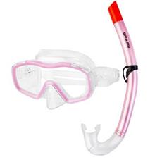 Spokey BOMBI GIRL Juniorsk� �norchlovac� set: maska a �norchl