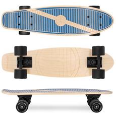 Spokey WOO-FISH D�ev�n� cruiser board 56 cm, tmav� modr�