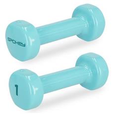 Spokey SHAPE Sada vinylov�ch �inek, 1 kg, modr�