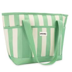 Spokey ACAPULCO Termota�ka, 12 l, zelen� pruhy