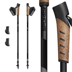 Spokey PEAK Hole Nordic Walking, 2d�ln�, �ern�