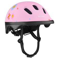 Spokey FUN FLOWER D�tsk� helma na kolo, inline, skate, 52-56 cm, r��ov�