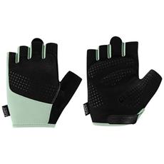 Spokey AVARE Cyklistick� rukavice, �alv�jov� zelen�, vel. M-XL