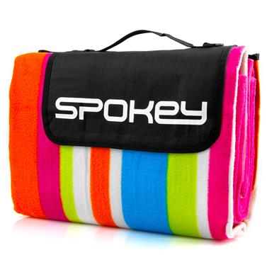 Spokey PICNIC RAINBOW Piknikov� deka s popruhem, 180x210 cm