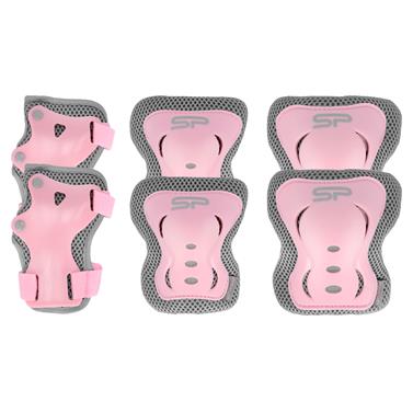 Spokey SHIELD 3d�ln� sada d�tsk�ch chr�ni��, r��ov�, vel. S-L