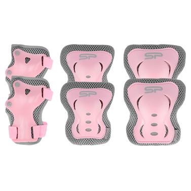 Spokey SHIELD 3d�ln� sada d�tsk�ch chr�ni��, r��ov�, vel. S-L