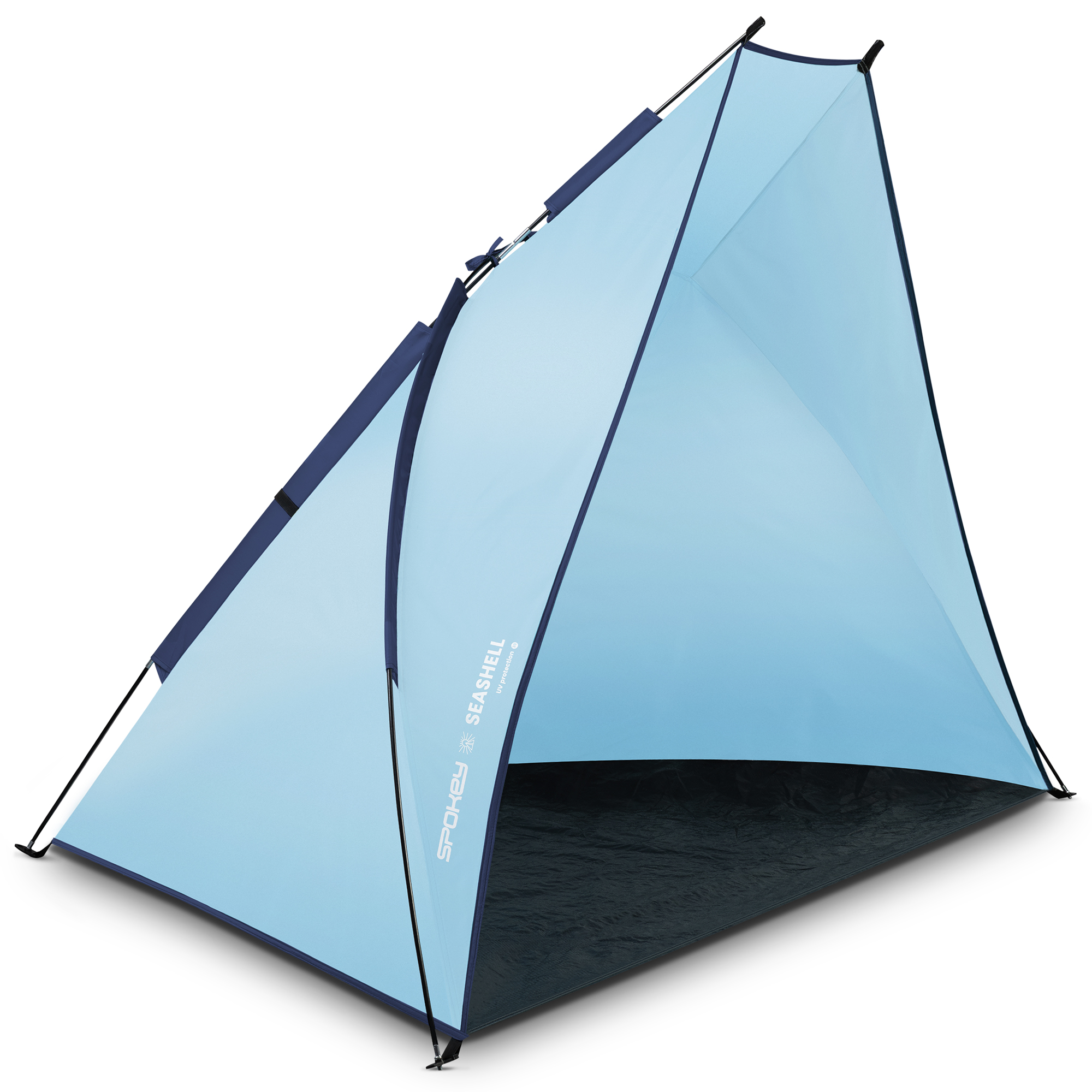 Spokey SEASHELL Pl�ov� stan, 200 x 120 x 120 cm, modr�